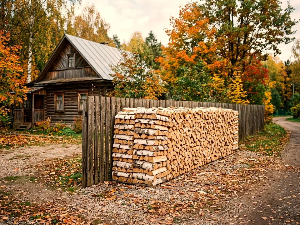 Круговая поленница holzhausen, Ватутинки, улица Речная, 31Г